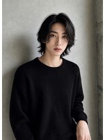 ベル 新宿(Belle)&nbsp;大人のウルフ！リバースセンターパート/ニュアンスパーマ/新宿