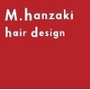 エム ハンザキ ヘアー デザイン(M.hanzaki hair design)のお店ロゴ