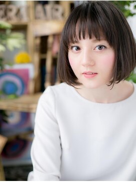 カバーヘア ブリス 上尾西口店(COVER HAIR bliss) *+COVER HAIR+*…甘辛MIX＊クラシカルボブa