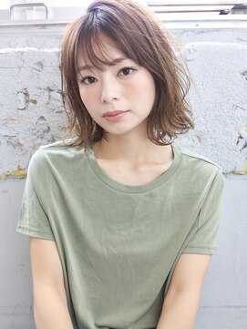 ライフ 湘南台(Life) 毛先の外ハネが可愛いランダムウェーブ♪