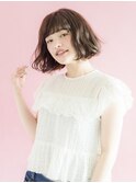 【THREEbyKEEP、尾山台関谷】髪質改善カラートリートメントボブ