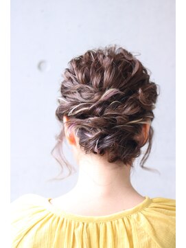 アンドヘアー 西葛西(&-HAIR) 【西葛西&-HAIR】エクステついててもオッケー！二次会アレンジ