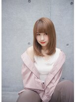 ☆Zina☆ナチュラルストレートうる艶カラー