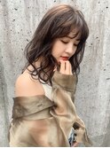 【Lilley 稲永麻衣】ココアブラウン＋抜け感ヘア 天神/今泉