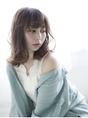 【LEMO】鎖骨下ミディ◯ラベンダーベージュ