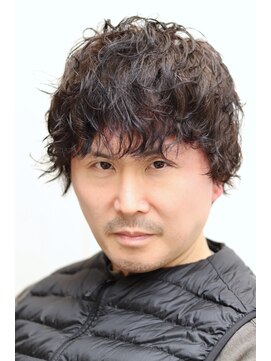 ヘアーアンドグルーミング ヨシザワインク(HAIR&GROOMING YOSHIZAWA Inc.) 【ヨシザワ人形町】40代からのスパイラルパーマメンズパーマ