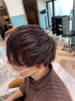 ロンド レグリーズ 立川(Lond leglise)&nbsp;【槌矢圭悟】メンズカラー/メンズカット/バイオレット