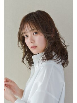 アトリエイトワ(atelier ittowa) 前髪パーマ＆小顔ひし形シルエット大人かわいいイメチェン