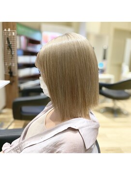 アヴァンス 京橋店(AVANCE) ショートボブ×ケアブリーチ