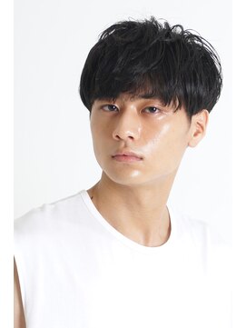 にもう ツーブロックマッシュコンマヘア