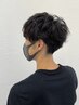【男性専用】メンズカット+パーマ　￥11000