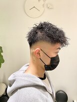 ブレイズ ザ サロン(BLAZE THE SALON)&nbsp;簡単スタイリングスキンフェードツイストパーマ【BLAZE 大庭】