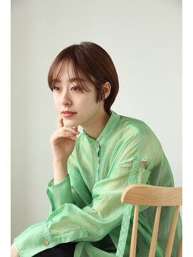 エクリ 麻布十番(equri) 耳かけマッシュショート