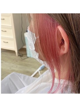 スリーク ヘアー(Sleek hair) インナーカラー