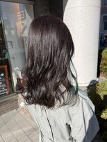 カペリベラ CapelliBella 香里園店 イヤリングカラー/ターコイズ/グレージュ【カペリベラ香里園店】