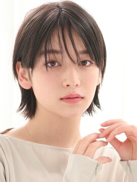パティオン(PATIONN) ナチュラル抜け感プチウルフニュアンスシースルーバング美人ヘア