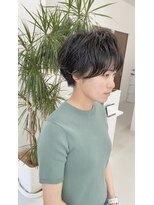 エルエスヘアー(LS HAIR) LSHAIR片山　ニュアンスパーマショート