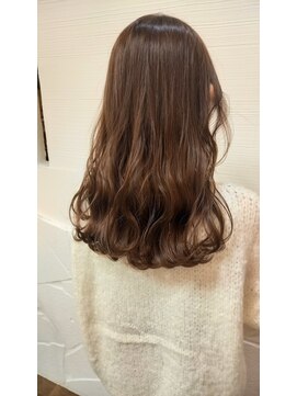 アナ ラーナ(Anna Lanna) マロンベージュ×ミディアム