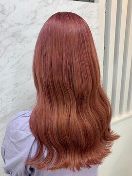 インデックスヘアーユー 錦糸町店(in'dex hair - U) ピンクオレンジ[錦糸町/錦糸町ブリーチケアブリーチ]