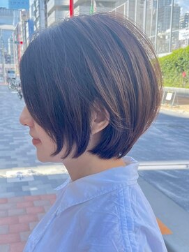 プルーヴ 秋葉原(prove) 30代40代大人女性/前髪ありショートボブ/ショートヘア/髪質改善