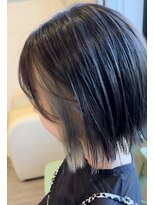 シャラク 佐野店(sharaku)&nbsp;インナーカラーボブ