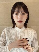 ◎ボブ/ロブ/切りっぱなし/前髪/顔周りカット/銀座一丁目