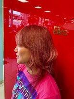 サロンドエイコ(EIKO)&nbsp;ダブルカラー　ラテピンク