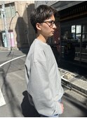今流行りの無造作パーマ刈り上げスパイキーショートスタイル