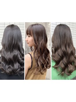 【コテ巻き風パーマ・韓国風パーマ】口コミ高評価◎バイカルテで柔らかく艶のある巻き髪に♪