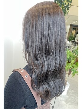 アルファ(Hair Salon alpha) 【大人女子×艶感】黒髪から茶髪に♪シアーベージュ