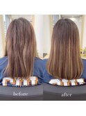 『髪質改善』ストレートエステ（縮毛矯正）（リタッチ可）