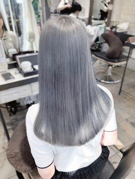 ネオリーブアオバ 高田馬場店(Neolive aoba) ハイトーンカラー☆シルバーグレー
