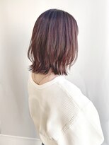 クイントネオリーブ 自由が丘正面口店(quint:neolive)&nbsp;自由が丘/ミニウルフ/チェリーブラウン/フェザーパーマ/ボブ