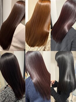 ラ ジェム(la gemme)の写真/【大阪梅田/茶屋町】ナチュラルで柔らかい質感に仕上げます♪お客様の髪質と癖に合わせて薬剤を選定◎