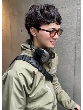 カシ 中目黒(CASI) ニュアンスパーマ/メンズカット/暖色カラー