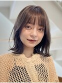 大人ボブ/肩上ボブ/外ハネ20代30代40代似合わせカット骨格補正