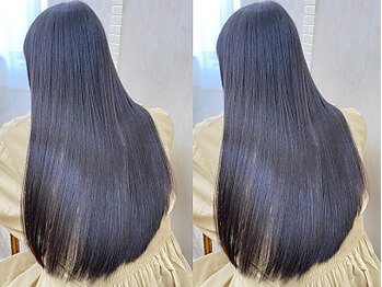 ネイビー 博多(NAVY)の写真/《髪質改善完全完結型個室サロン》最高級弱酸性メテオストレート★話題の髪質改善"縮毛矯正"