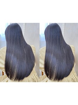 《髪質改善完全完結型個室サロン》最高級弱酸性メテオストレート★話題の髪質改善"縮毛矯正"