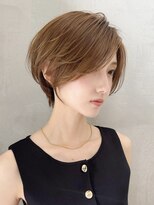 ロンドエニカ 大宮(Lond enika)&nbsp;ミニウルフレイヤーカット顔周り前髪韓国ショートボブ/大宮