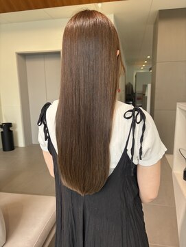 ローレンアオ(LOREN AO) 【LOREN AO】ダブルカラー/オリーブベージュ