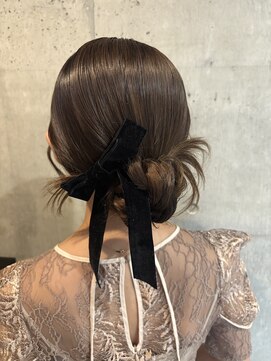 エイミー 伏見店(aemii) ベロアリボン×カチモリ