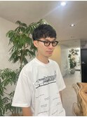 【qumu】メンズカット×癖毛