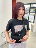 アム(am)&nbsp;ミディアムレイヤー/くびれミディアム/抜け感/垢抜けスタイル