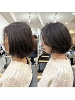 メモリーズ 銀座(Memories)&nbsp;30代40代50代白髪ぼかし丸みショートくびれショート