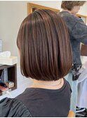 横須賀切りっぱなしボブレイヤーカットタッセルボブウルフカット