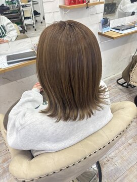 レミエ(lemie) 大人かわいい/ハイライト/オリーブベージュ