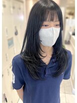 アッシュ 二俣川南口店(Ash)&nbsp;艶感ダークカラー×韓国風くびれレイヤー