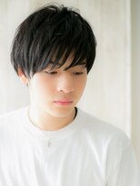 モッズヘア メン 南越谷南口店(mod's hair men)&nbsp;束感ダークアッシュ清潔感フルバングスマートマッシュZ南越谷