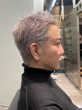 シャウルデッサン(CHARLES DESSIN)&nbsp;ホワイトグレージュ×大人のベリーショート【CHARLES DESSIN】