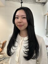 マルケ ドゥ マッシュ(MaruQuee de mashu) レイヤー/ラウンドバング/ハッシュボブ/韓国/ボブ/梅田
